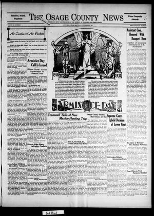 The Osage County News (Pawhuska, Okla.), Vol. 20, No. 7, Ed. 1 Friday, November 6, 1931