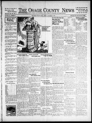 The Osage County News (Pawhuska, Okla.), Vol. 22, No. 12, Ed. 1 Friday, December 8, 1933