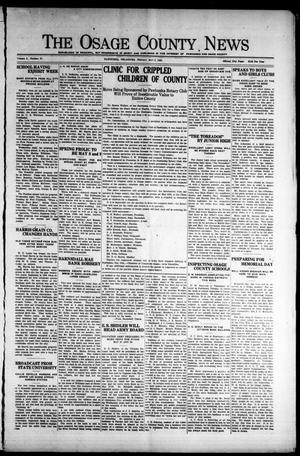 The Osage County News (Pawhuska, Okla.), Vol. 12, No. 37, Ed. 1 Friday, May 8, 1925