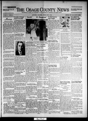 The Osage County News (Pawhuska, Okla.), Vol. 26, No. 39, Ed. 1 Friday, July 1, 1938