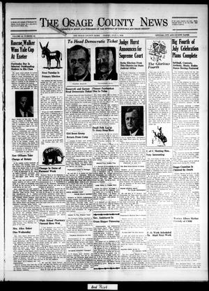 The Osage County News (Pawhuska, Okla.), Vol. 24, No. 40, Ed. 1 Friday, July 3, 1936