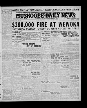 Muskogee Daily News (Muskogee, Okla.), Vol. 23, No. 119, Ed. 1 Wednesday, October 28, 1925