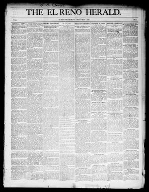 Primary view of object titled 'The El Reno Herald. (El Reno, Okla. Terr.), Vol. 6, No. 2, Ed. 1 Friday, May 4, 1894'.