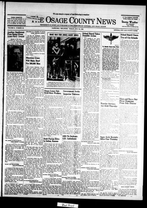 Primary view of object titled 'The Osage County News (Pawhuska, Okla.), Vol. 31, No. 36, Ed. 1 Friday, July 23, 1943'.