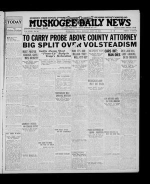 Primary view of object titled 'Muskogee Daily News (Muskogee, Okla.), Vol. 23, No. 82, Ed. 1 Monday, September 21, 1925'.