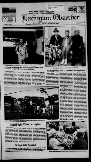 Lexington Observer (Lexington, Okla.), Vol. 11, No. 18, Ed. 1 Thursday, August 17, 2006