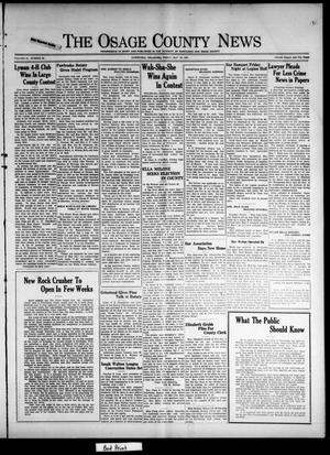 The Osage County News (Pawhuska, Okla.), Vol. 18, No. 39, Ed. 1 Friday, May 16, 1930