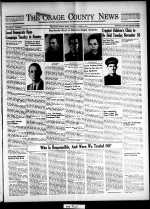 The Osage County News (Pawhuska, Okla.), Vol. 26, No. 2, Ed. 1 Friday, October 9, 1936