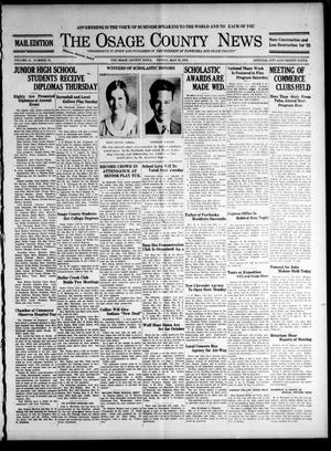 The Osage County News (Pawhuska, Okla.), Vol. 21, No. 35, Ed. 1 Friday, May 19, 1933