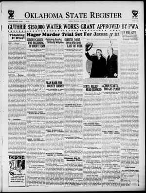Oklahoma State Register (Guthrie, Okla.), Vol. 42, No. 43, Ed. 1 Thursday, January 18, 1934