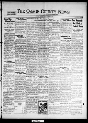 The Osage County News (Pawhuska, Okla.), Vol. 19, No. 14, Ed. 1 Friday, November 28, 1930