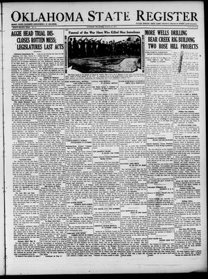 Oklahoma State Register (Guthrie, Okla.), Vol. 32, No. 45, Ed. 1 Thursday, March 20, 1924