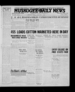 Primary view of object titled 'Muskogee Daily News (Muskogee, Okla.), Vol. 23, No. 81, Ed. 2 Sunday, September 20, 1925'.