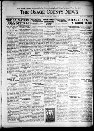 The Osage County News (Pawhuska, Okla.), Vol. 13, No. 17, Ed. 1 Friday, December 18, 1925