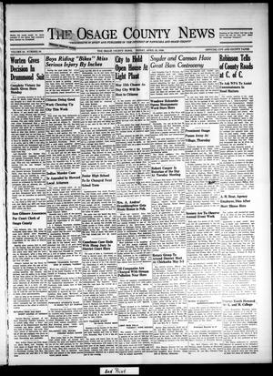 The Osage County News (Pawhuska, Okla.), Vol. 24, No. 30, Ed. 1 Friday, April 24, 1936