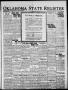 Thumbnail image of item number 1 in: 'Oklahoma State Register (Guthrie, Okla.), Vol. 37, No. 38, Ed. 1 Thursday, February 21, 1929'.