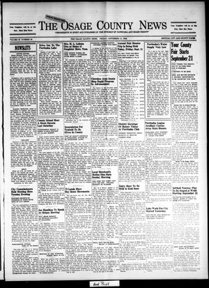 The Osage County News (Pawhuska, Okla.), Vol. 25, No. 50, Ed. 1 Friday, September 11, 1936
