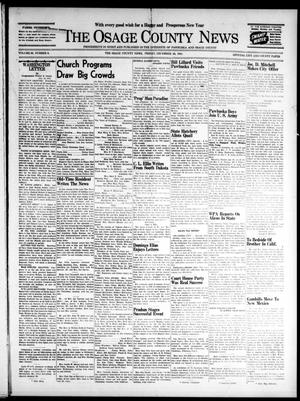 The Osage County News (Pawhuska, Okla.), Vol. 30, No. 6, Ed. 1 Friday, December 26, 1941