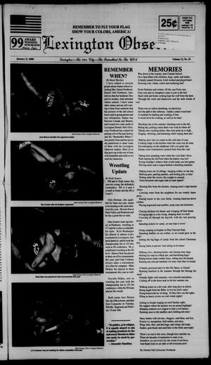 Lexington Observer (Lexington, Okla.), Vol. 12, No. 43, Ed. 1 Thursday, January 31, 2008