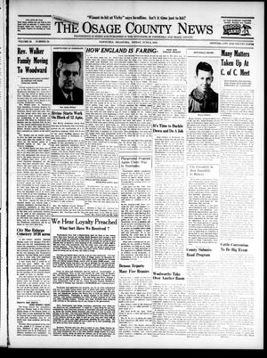The Osage County News (Pawhuska, Okla.), Vol. 29, No. 29, Ed. 1 Friday, June 6, 1941