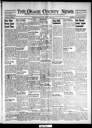 The Osage County News (Pawhuska, Okla.), Vol. 24, No. 36, Ed. 1 Friday, June 5, 1936