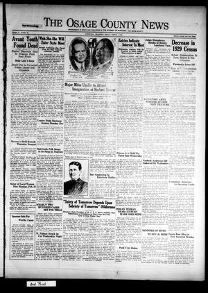 The Osage County News (Pawhuska, Okla.), Vol. 17, No. 29, Ed. 1 Friday, March 1, 1929