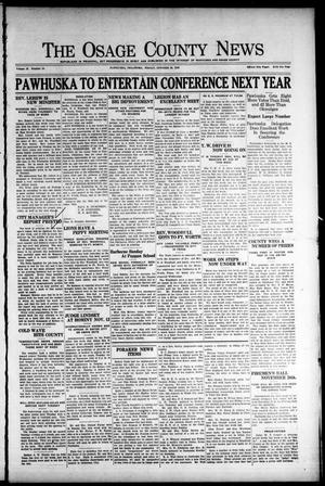 The Osage County News (Pawhuska, Okla.), Vol. 13, No. 10, Ed. 1 Friday, October 30, 1925