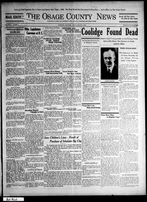 The Osage County News (Pawhuska, Okla.), Vol. 21, No. 16, Ed. 1 Friday, January 6, 1933