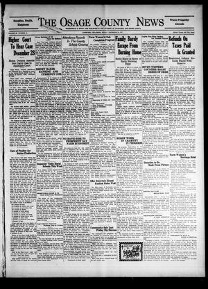 The Osage County News (Pawhuska, Okla.), Vol. 20, No. 13, Ed. 1 Friday, December 18, 1931