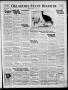 Thumbnail image of item number 1 in: 'Oklahoma State Register (Guthrie, Okla.), Vol. 40, No. 34, Ed. 1 Thursday, November 19, 1931'.