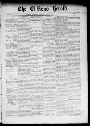 The El Reno Herald. (El Reno, Okla. Terr.), Vol. 6, No. 52, Ed. 1 Friday, June 14, 1895