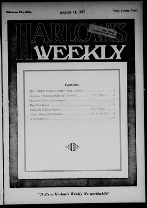 Harlow's Weekly (Oklahoma City, Okla.), Vol. 48, No. 7, Ed. 1 Saturday, August 14, 1937