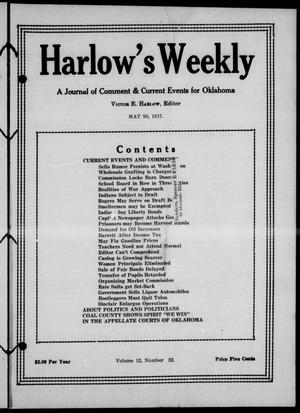 Harlow's Weekly (Oklahoma City, Okla.), Vol. 12, No. 22, Ed. 1 Wednesday, May 30, 1917