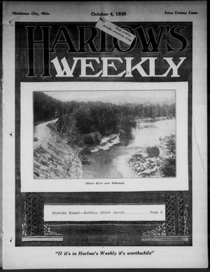 Harlow's Weekly (Oklahoma City, Okla.), Vol. 36, No. 40, Ed. 1 Saturday, October 4, 1930