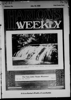 Harlow's Weekly (Oklahoma City, Okla.), Vol. 25, No. 28, Ed. 1 Saturday, July 10, 1926