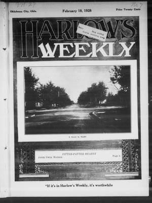 Harlow's Weekly (Oklahoma City, Okla.), Vol. 27, No. 7, Ed. 1 Saturday, February 18, 1928