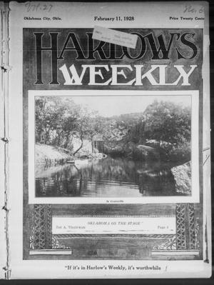 Harlow's Weekly (Oklahoma City, Okla.), Vol. 27, No. 6, Ed. 1 Saturday, February 11, 1928