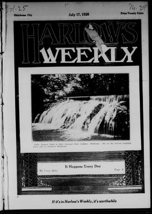 Harlow's Weekly (Oklahoma City, Okla.), Vol. 25, No. 29, Ed. 1 Saturday, July 17, 1926