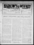 Newspaper: Harlow's Weekly (Oklahoma City, Okla.), Vol. 19, No. 1, Ed. 1 Friday,…