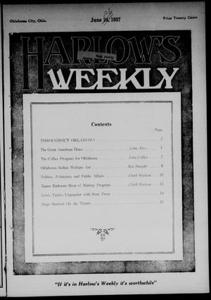 Harlow's Weekly (Oklahoma City, Okla.), Vol. 47, No. 52, Ed. 1 Saturday, June 26, 1937