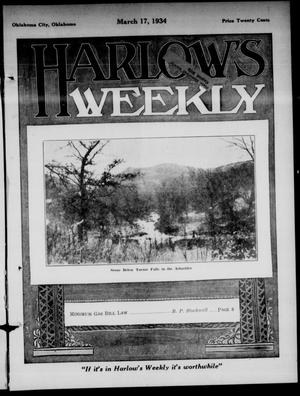 Harlow's Weekly (Oklahoma City, Okla.), Vol. 42, No. 10, Ed. 1 Saturday, March 17, 1934