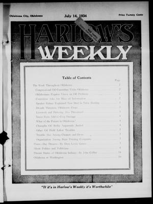 Harlow's Weekly (Oklahoma City, Okla.), Vol. 43, No. 2, Ed. 1 Saturday, July 14, 1934