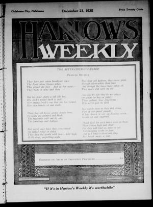 Harlow's Weekly (Oklahoma City, Okla.), Vol. 45, No. 24, Ed. 1 Saturday, December 21, 1935