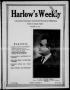 Newspaper: Harlow's Weekly (Oklahoma City, Okla.), Vol. 14, No. 9, Ed. 1 Wednesd…