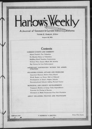 Harlow's Weekly (Oklahoma City, Okla.), Vol. 9, No. 9, Ed. 1 Saturday, August 28, 1915