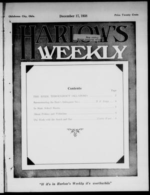 Harlow's Weekly (Oklahoma City, Okla.), Vol. 50, No. 25, Ed. 1 Saturday, December 17, 1938