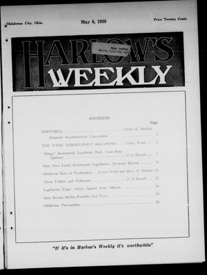 Harlow's Weekly (Oklahoma City, Okla.), Vol. 51, No. 18, Ed. 1 Saturday, May 6, 1939