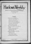 Newspaper: Harlow's Weekly (Oklahoma City, Okla.), Vol. 9, No. 8, Ed. 1 Saturday…