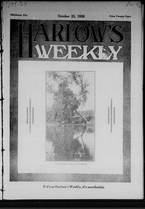 Harlow's Weekly (Oklahoma City, Okla.), Vol. 25, No. 43, Ed. 1 Saturday, October 23, 1926