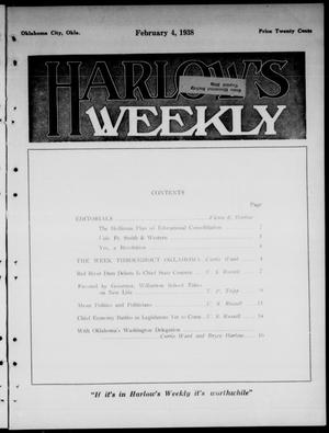 Harlow's Weekly (Oklahoma City, Okla.), Vol. 51, No. 5, Ed. 1 Saturday, February 4, 1939